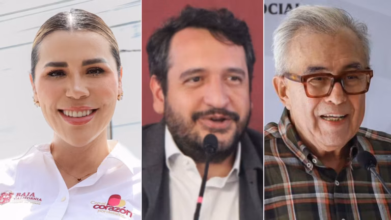 Marina del Pilar, Andy López Beltrán y Rubén Rocha Moya enfrentan polémicas que generan presión sobre Morena.