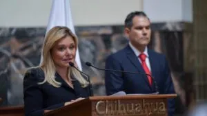 Maru Campos anuncia cambios en seguridad y justicia con Gilberto Loya en la Fiscalía y Luis Ángel Aguirre en Seguridad Pública.