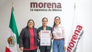 Andrea Chávez recibe una nueva coordinación de Morena en Ciudad Juárez rumbo a las elecciones de 2027.